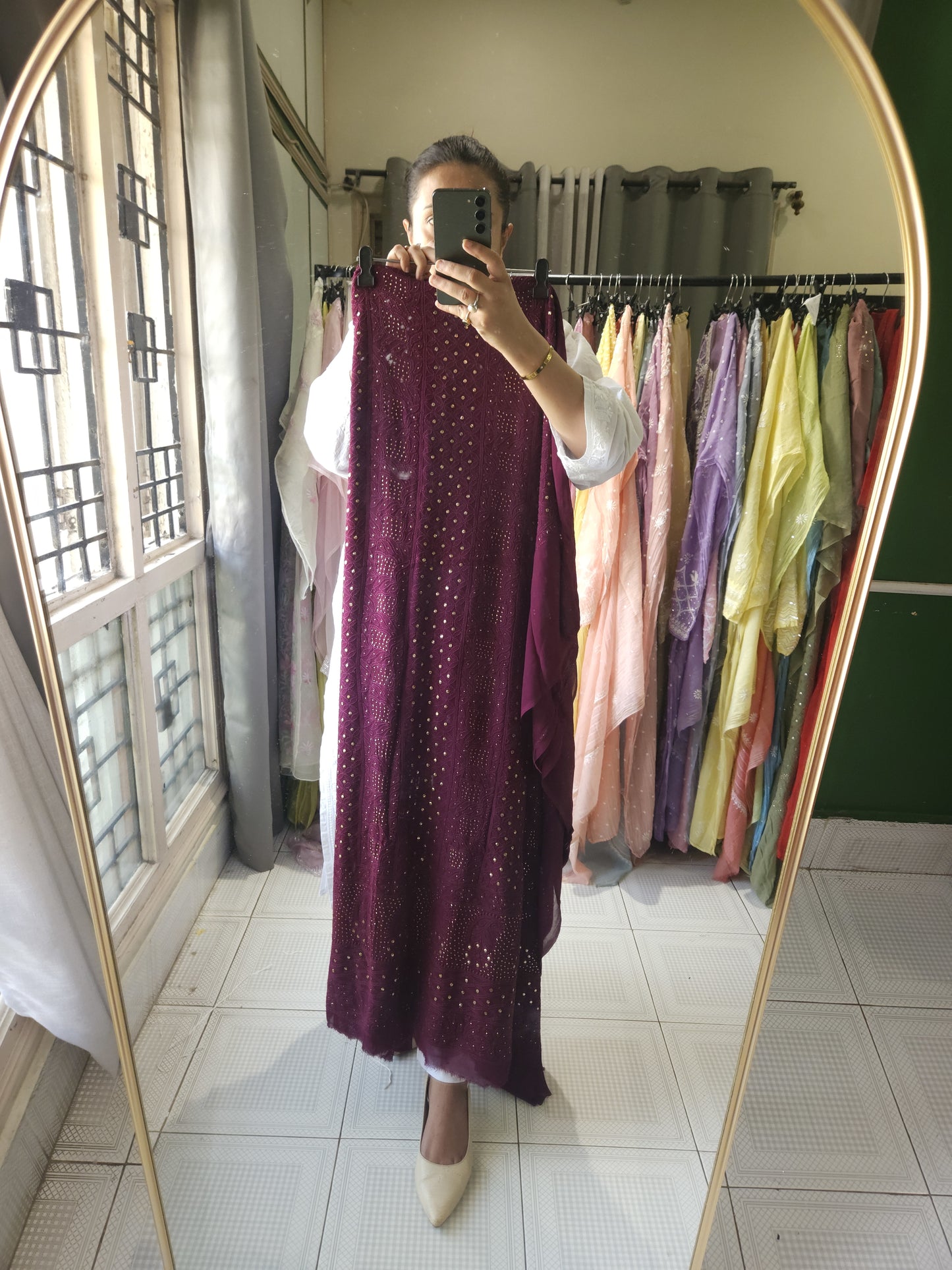 Viscose Georgette 3-Piece Suit