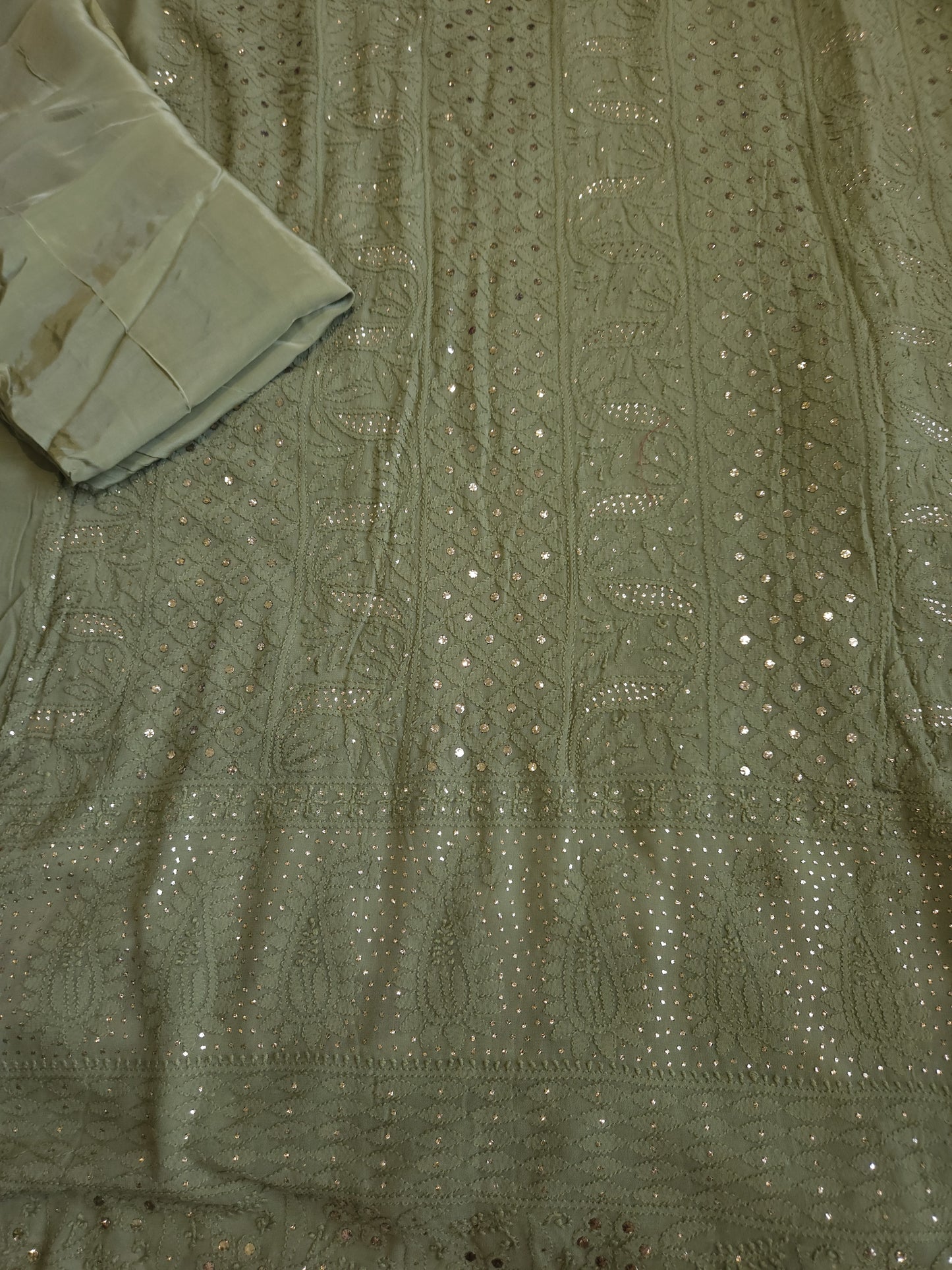 Viscose Georgette 3-Piece Suit