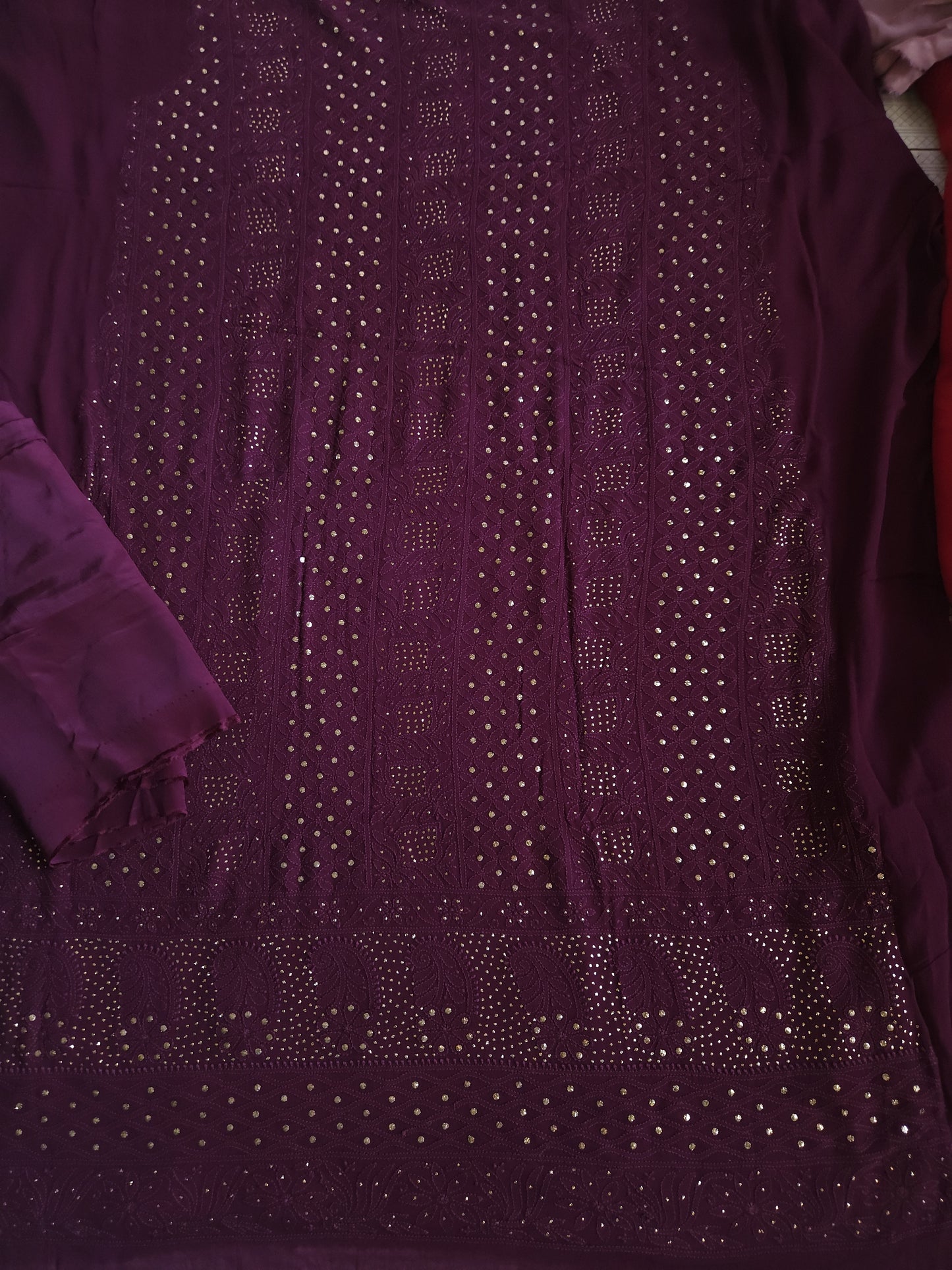 Viscose Georgette 3-Piece Suit
