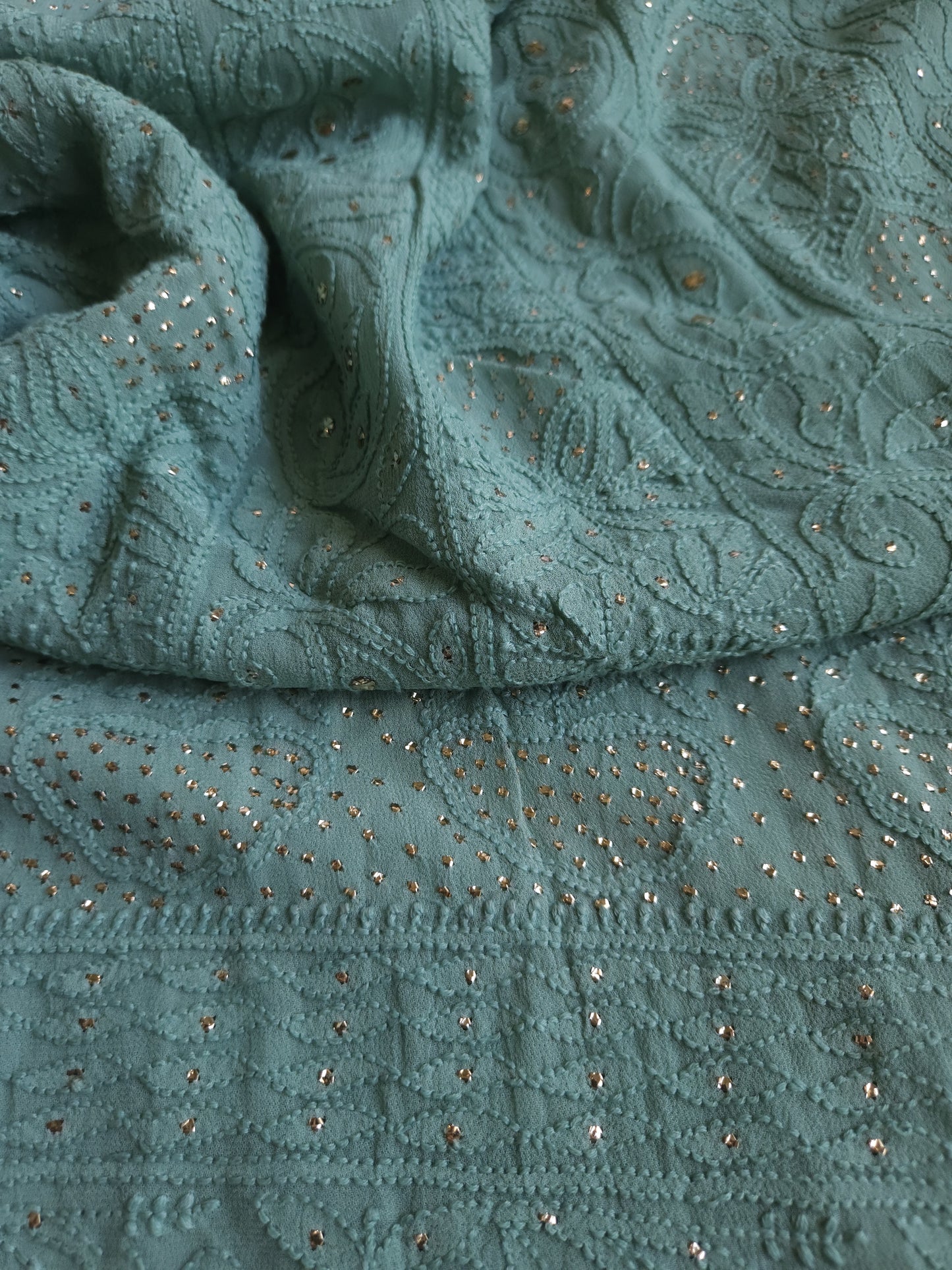 Viscose Georgette 3-Piece Suit