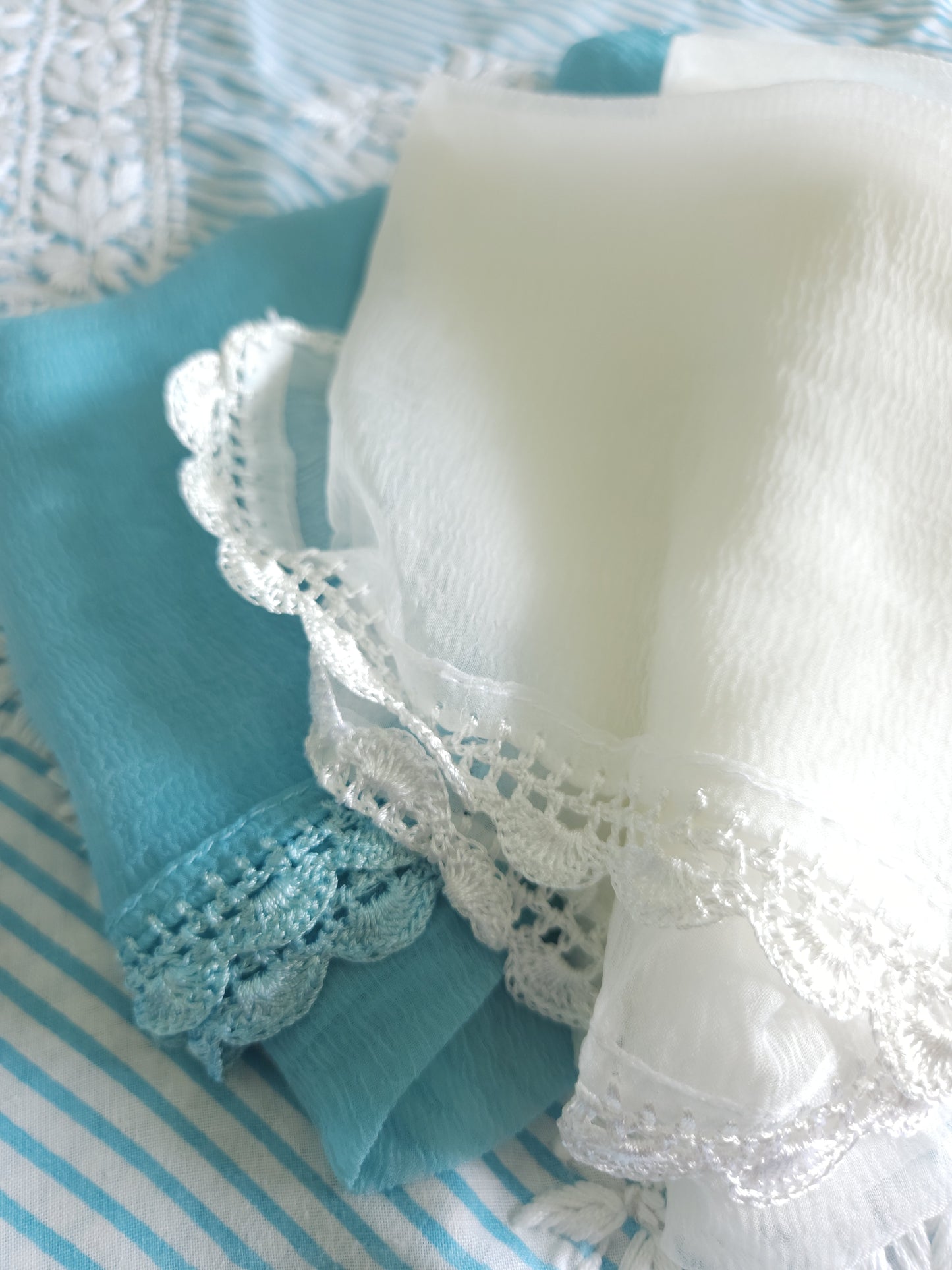 Cotton Voil 3-Piece Leheriya Suit