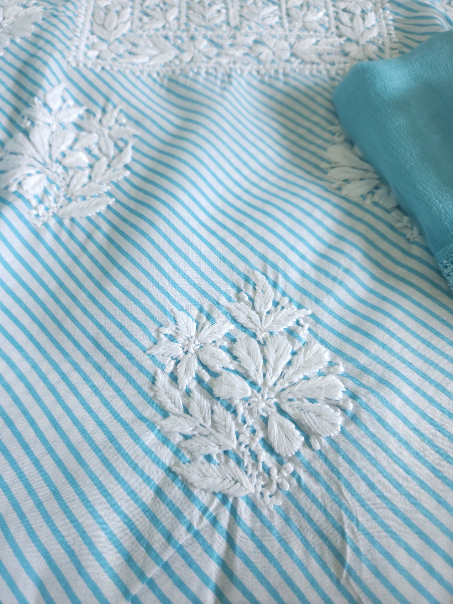 Cotton Voil 3-Piece Leheriya Suit