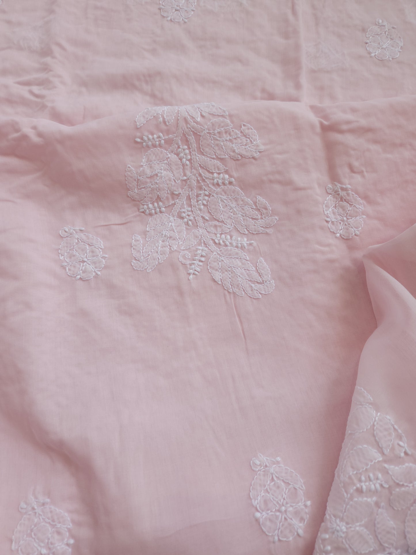 Soft Cotton Voil 3-Piece Suit