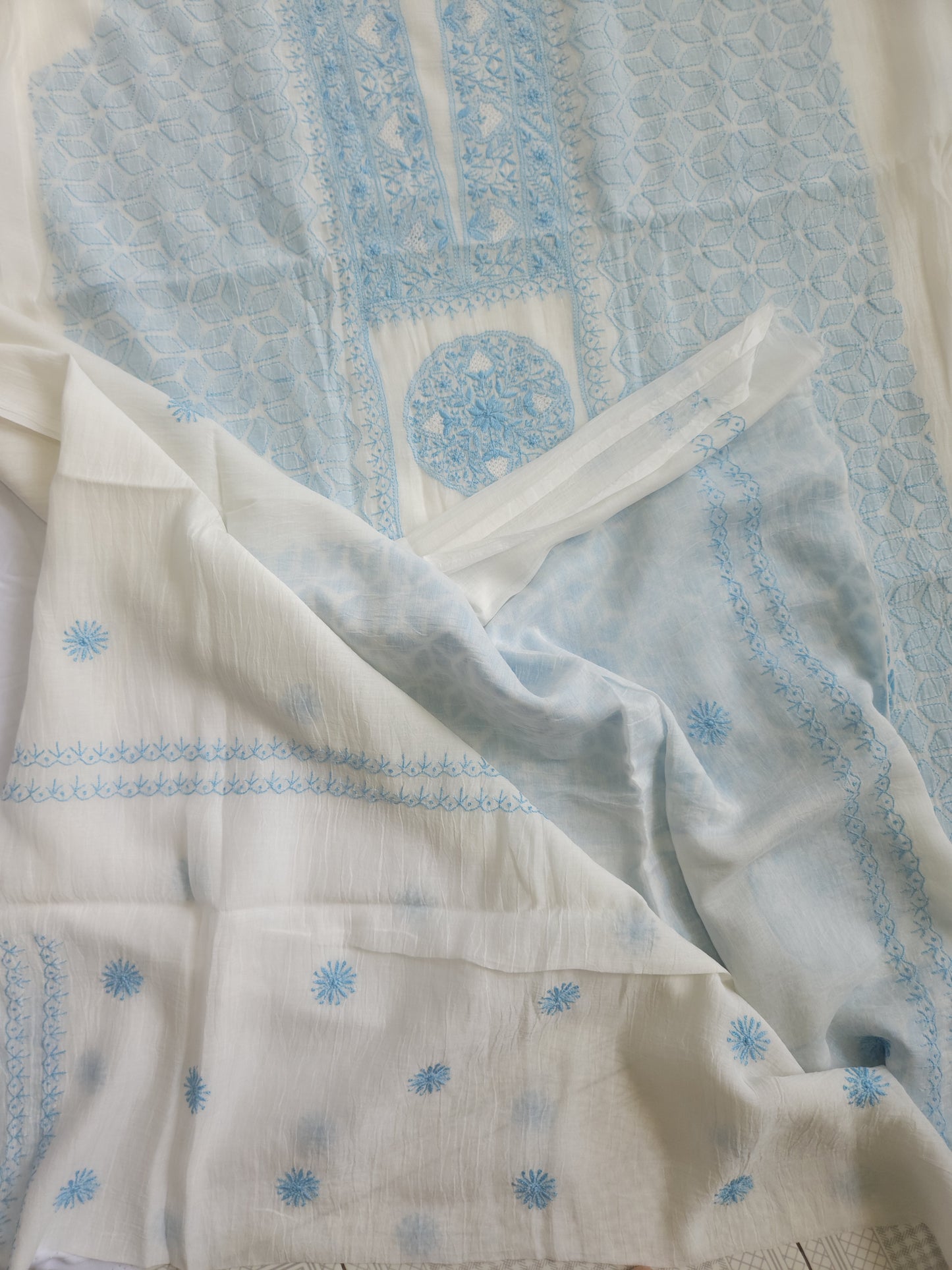 Malmal Chanderi 2-Piece Set