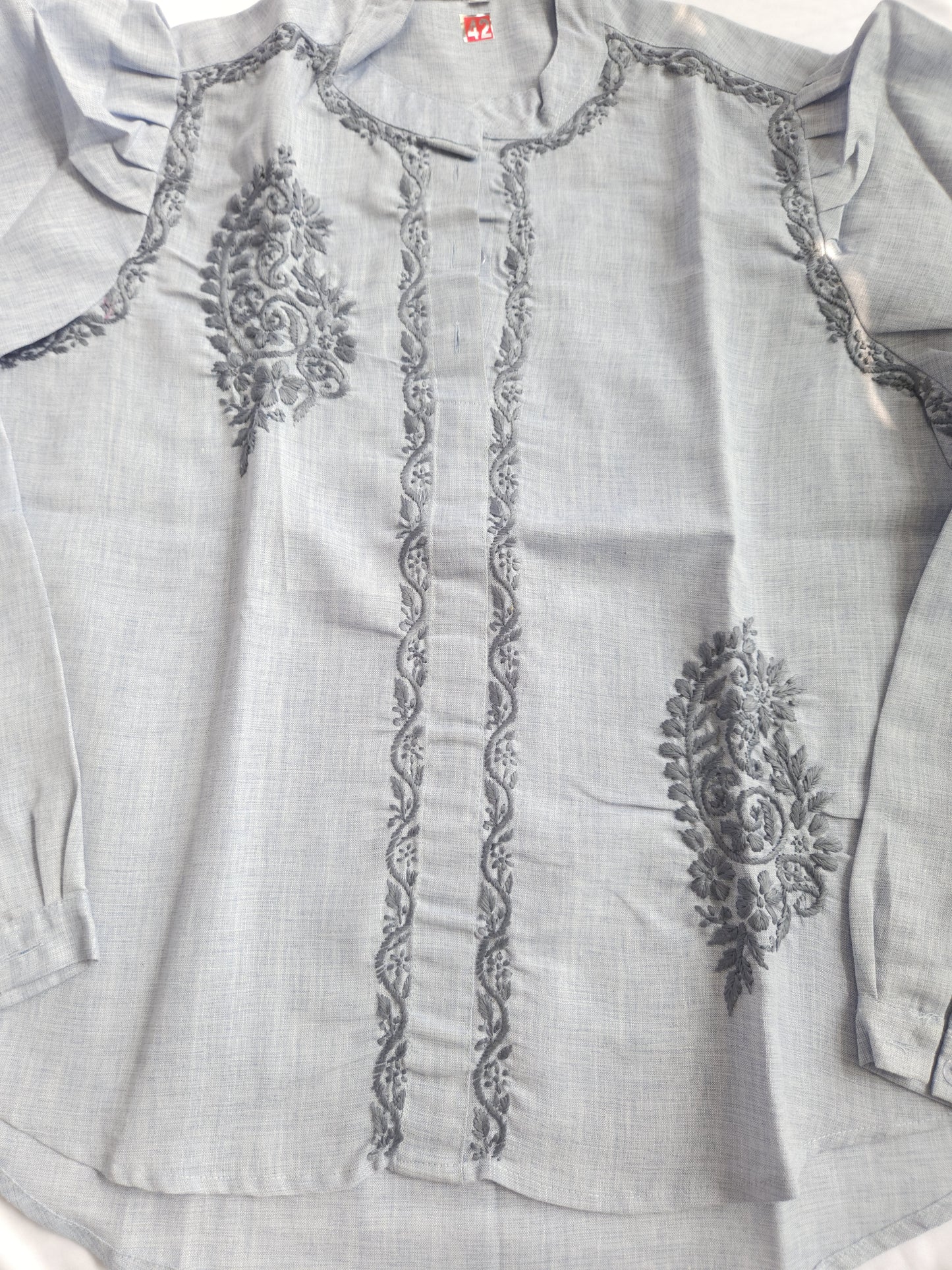 Linen Shirt (Gray)