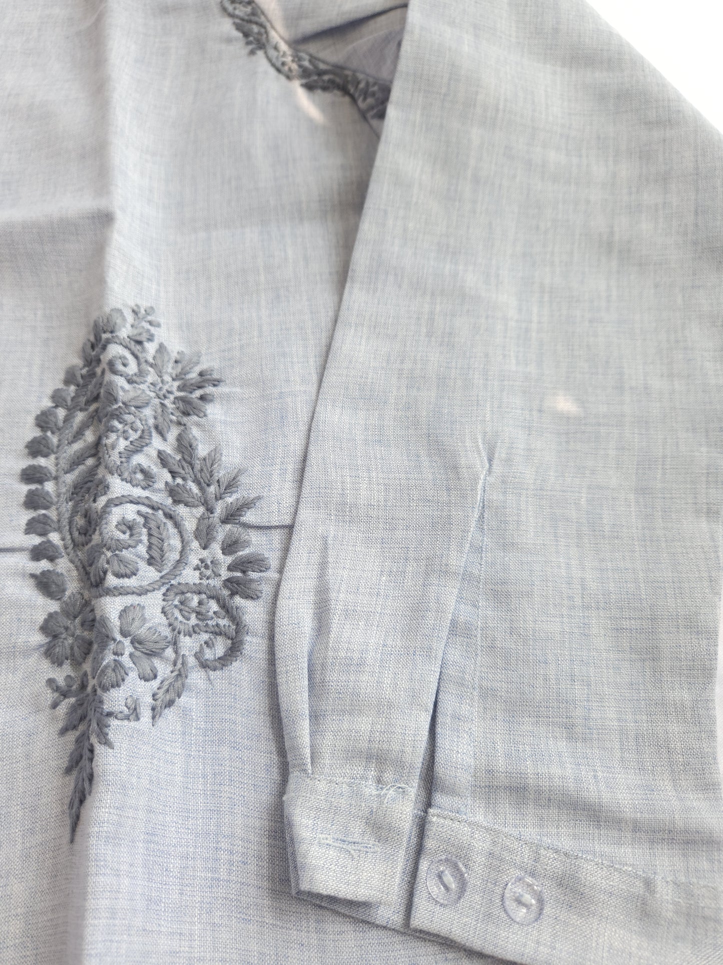 Linen Shirt (Gray)