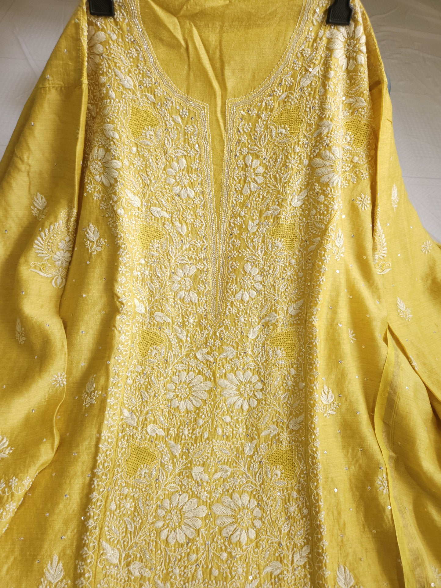 Moonga Silk 2-Piece Set (Dusty Yellow)