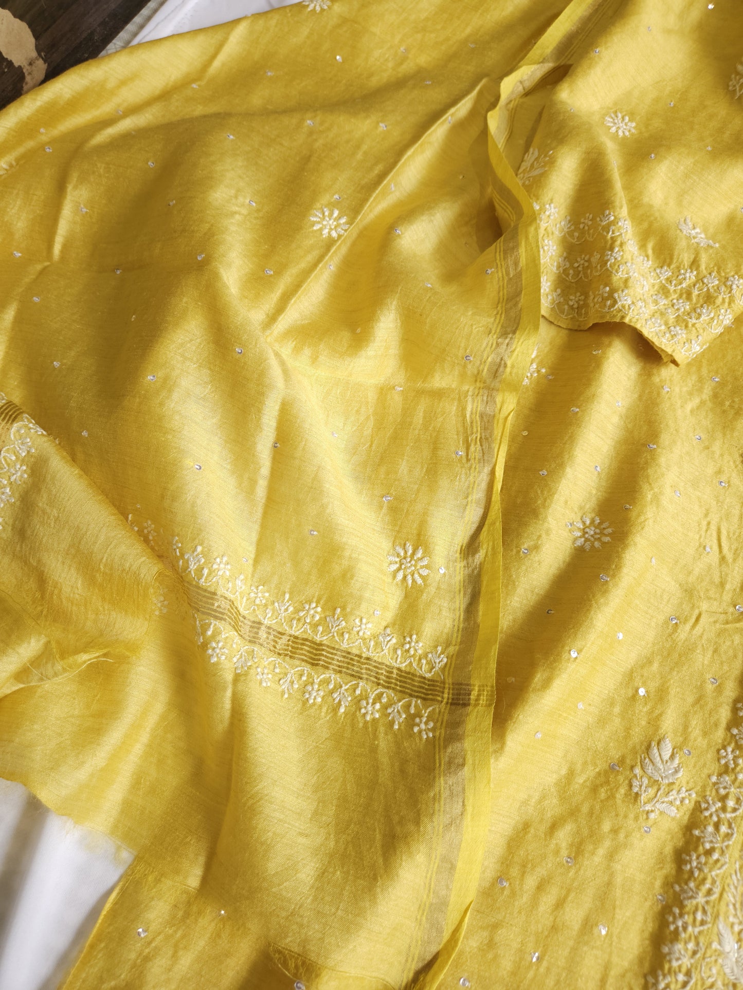 Moonga Silk 2-Piece Set (Dusty Yellow)