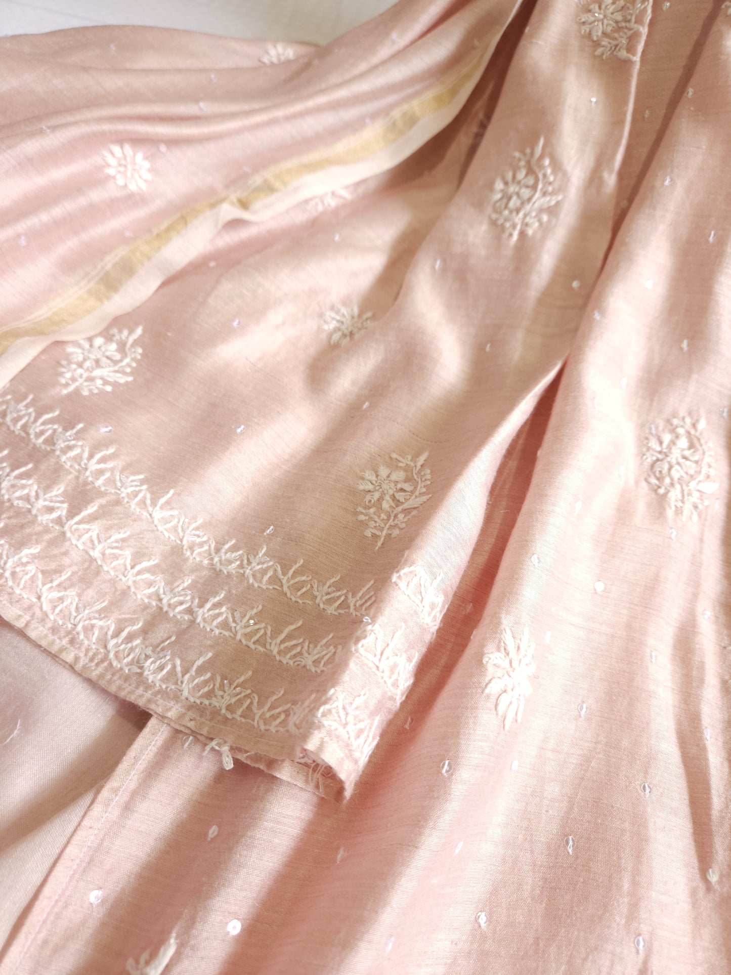Moonga Silk 2-Piece Set (Rose Pink)