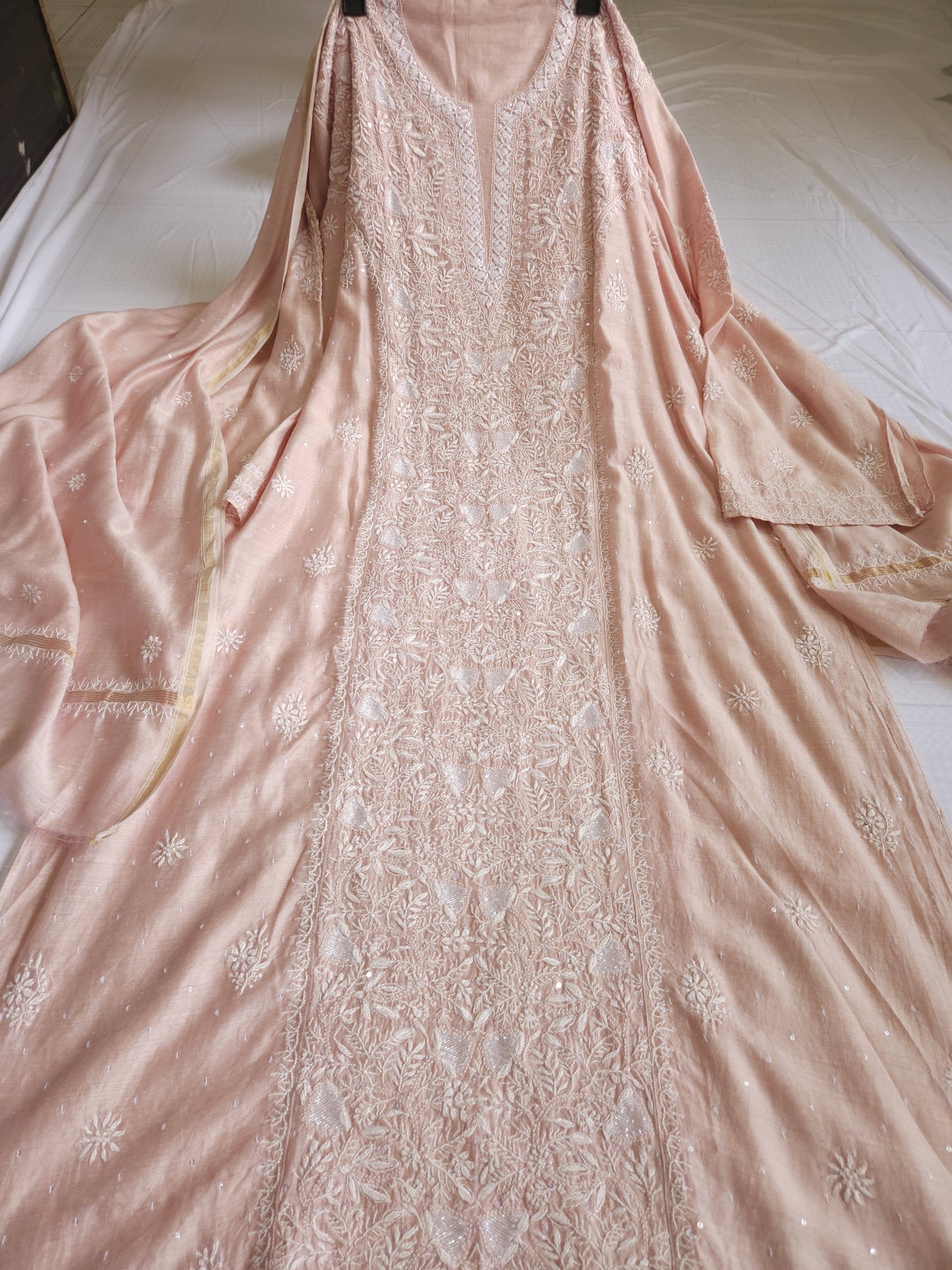 Moonga Silk 2-Piece Set (Rose Pink)