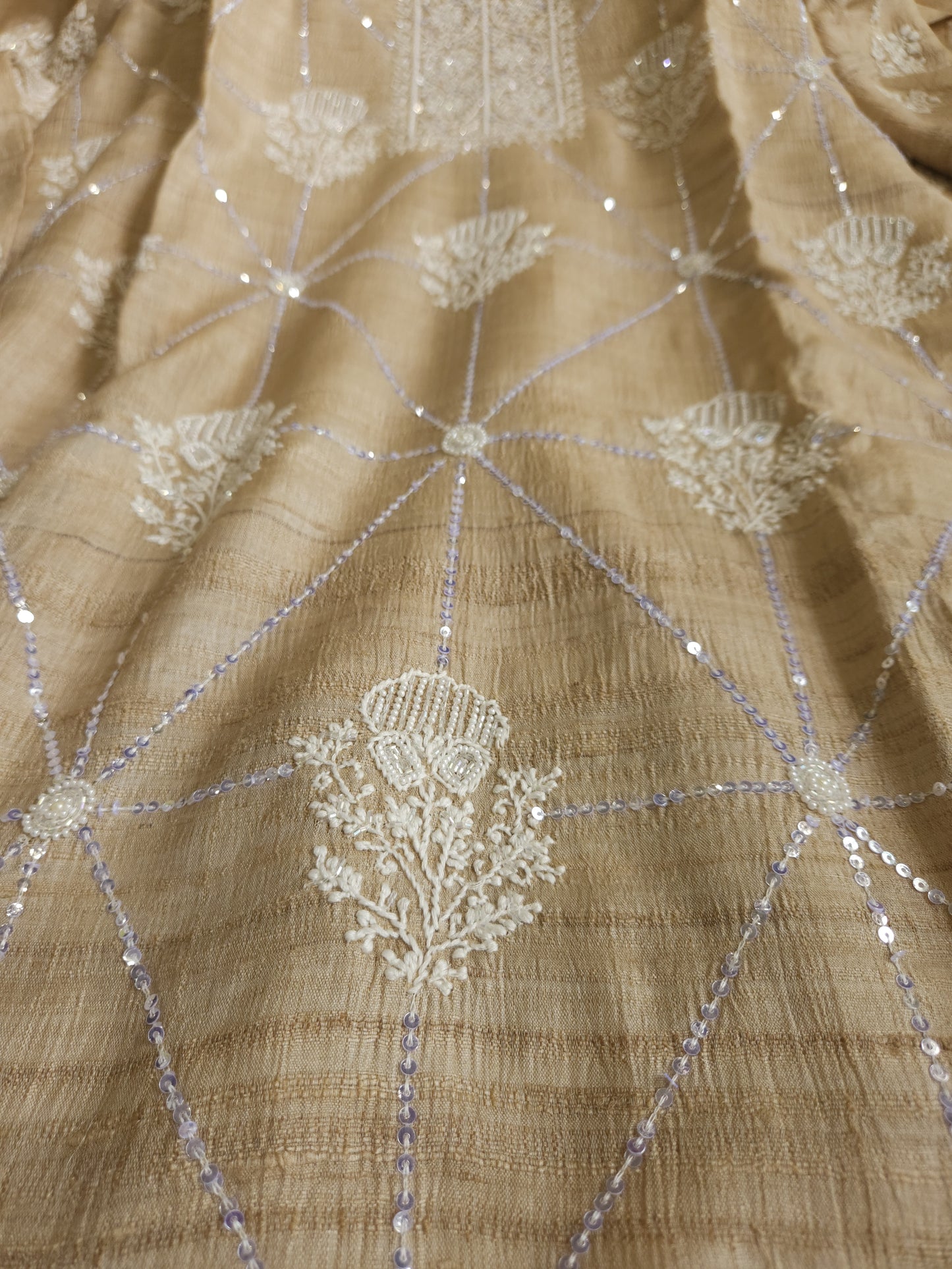 Pure Silk 2-Piece Set (Natural Colour)