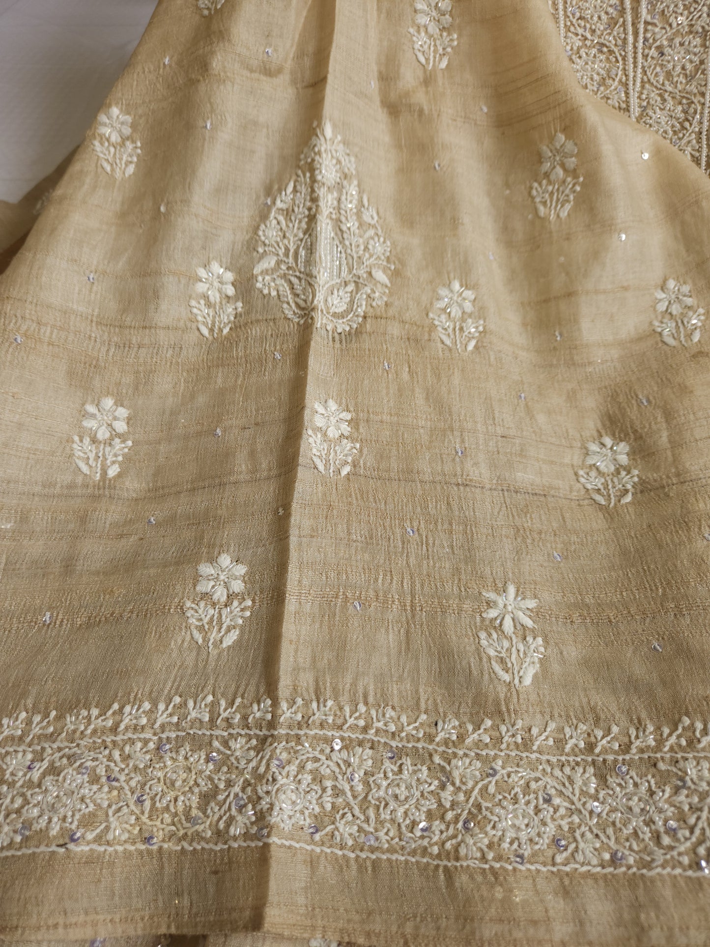 Pure Silk 2-Piece Set (Natural Colour)