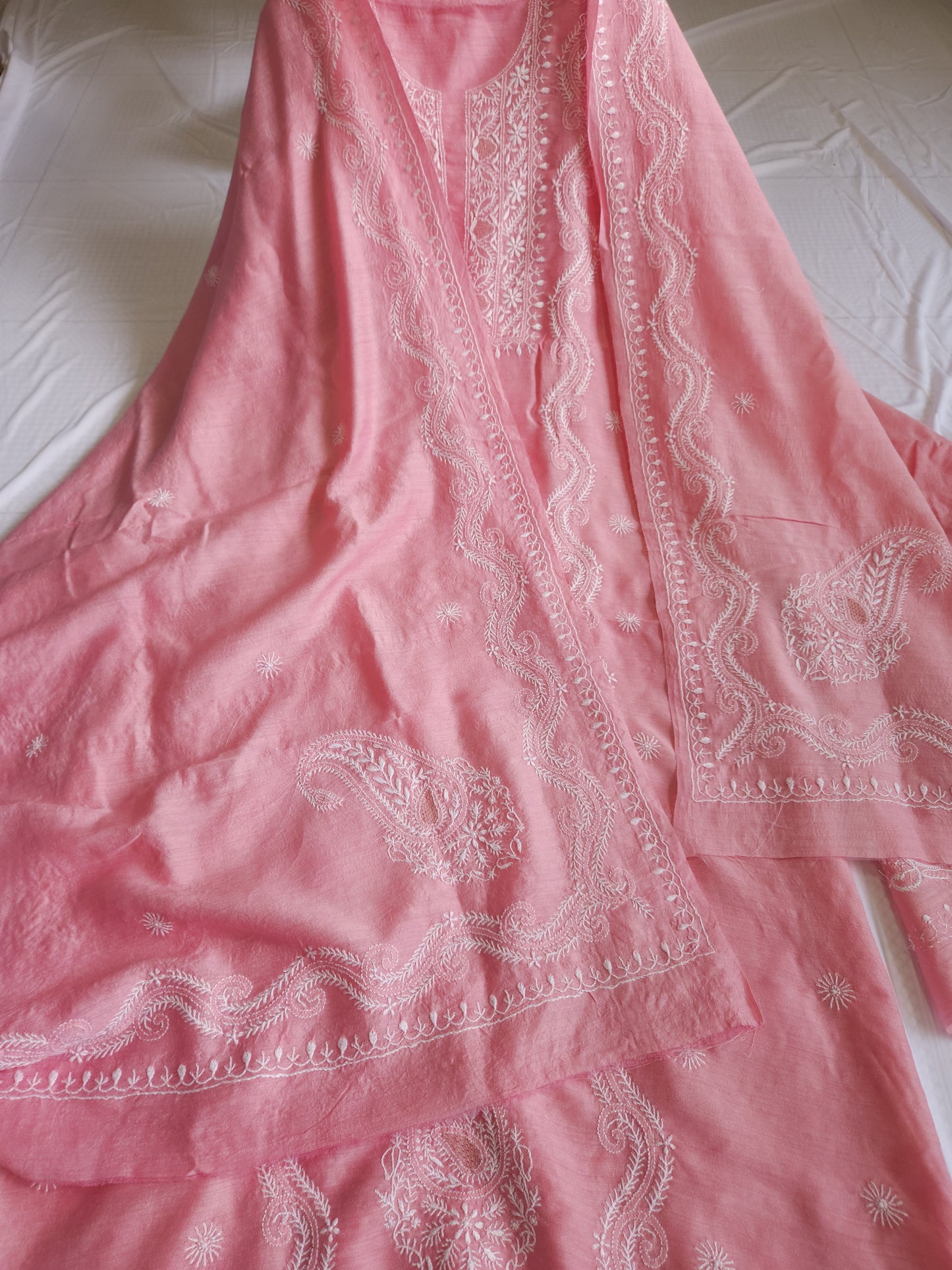 Moonga Silk 2-Piece Set (Onion Pink)