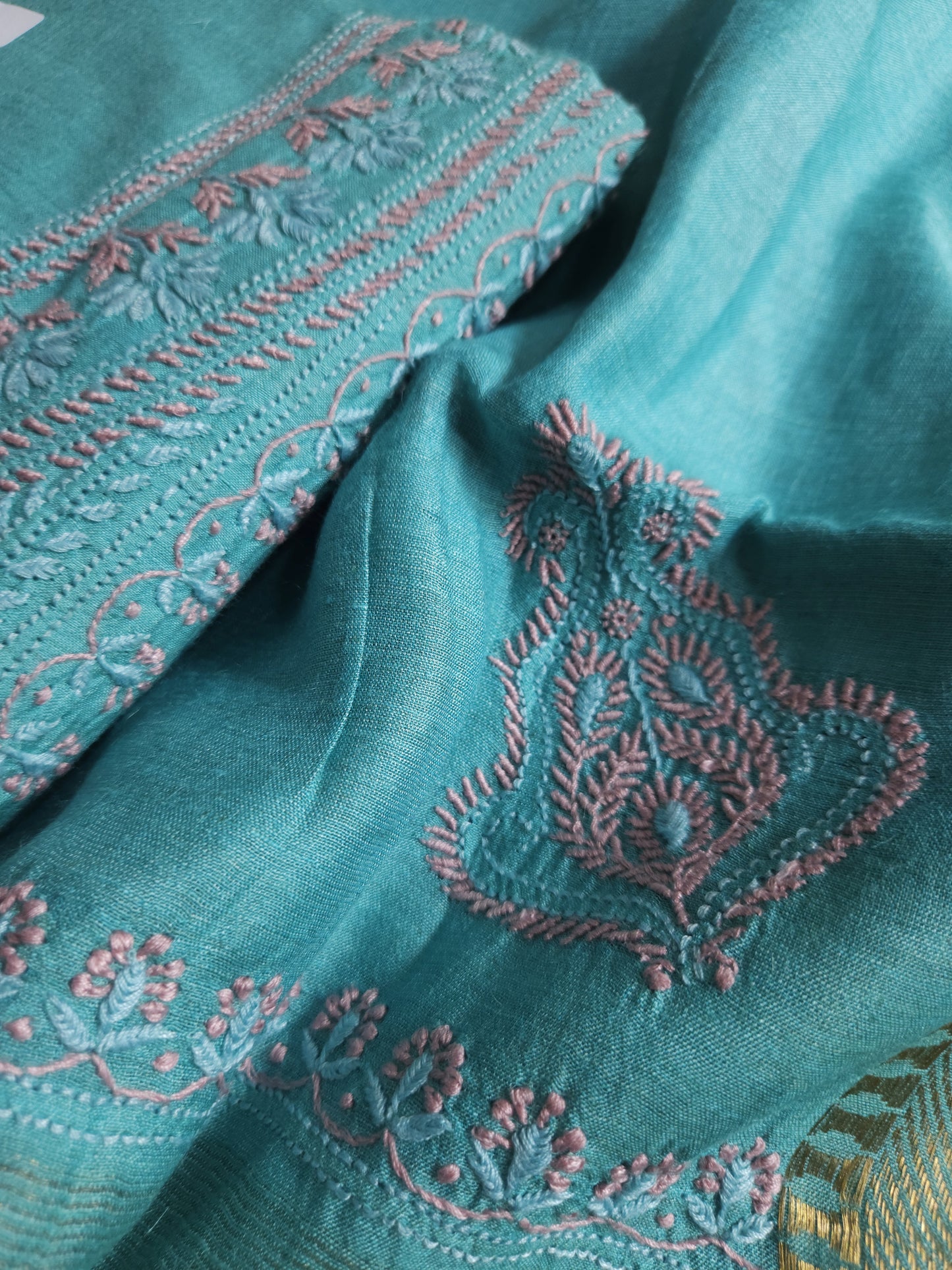 Moonga Silk 2-Piece Set (Dusty Teal)