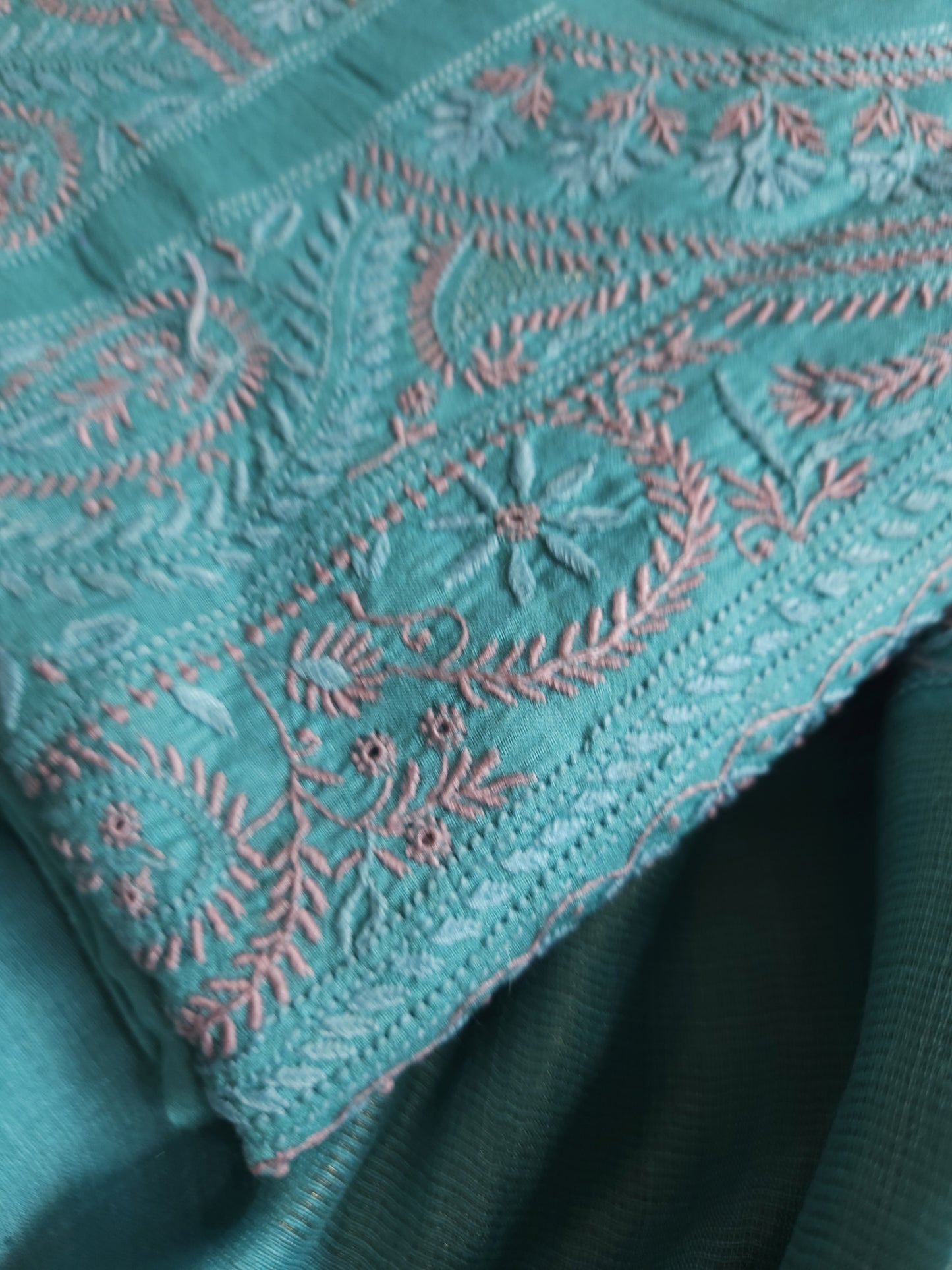 Moonga Silk 2-Piece Set (Dusty Teal)
