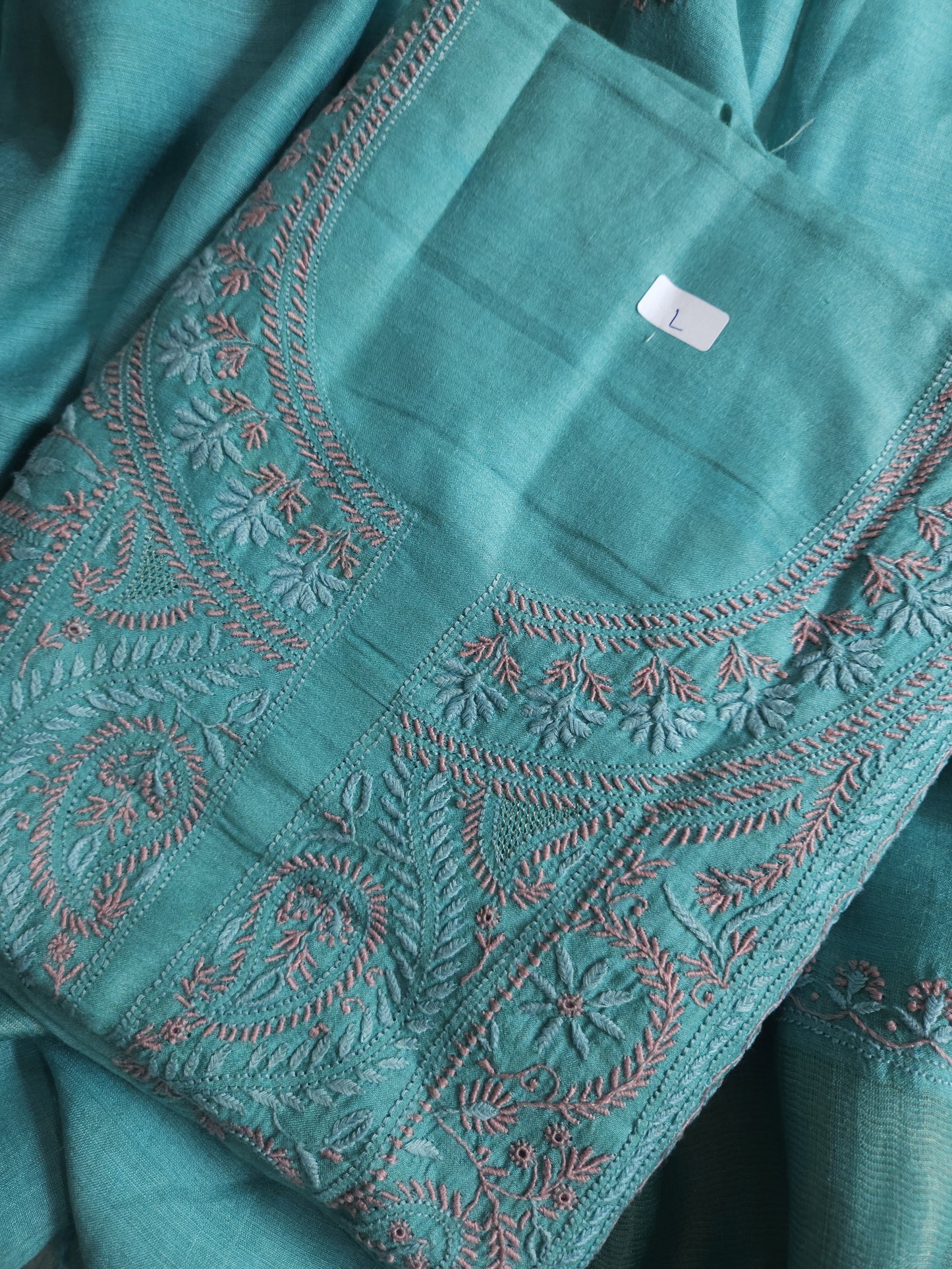 Moonga Silk 2-Piece Set (Dusty Teal)