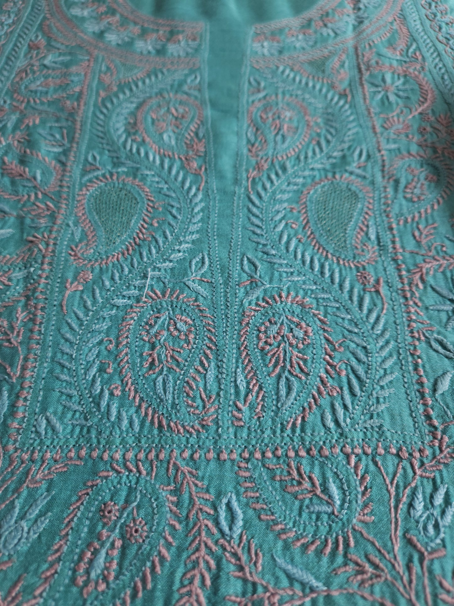 Moonga Silk 2-Piece Set (Dusty Teal)