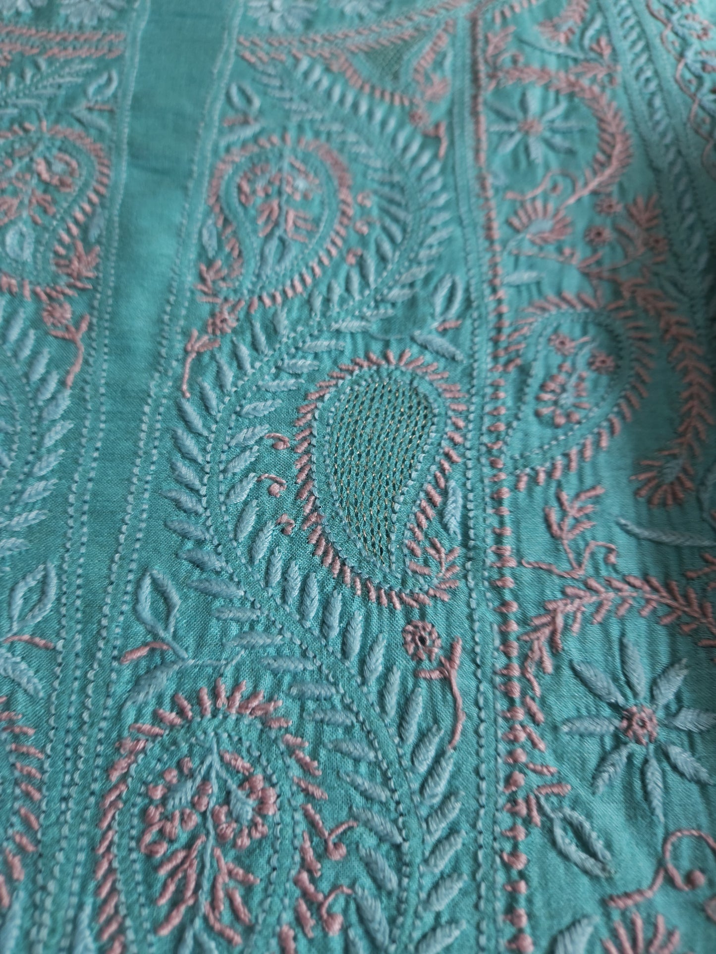 Moonga Silk 2-Piece Set (Dusty Teal)