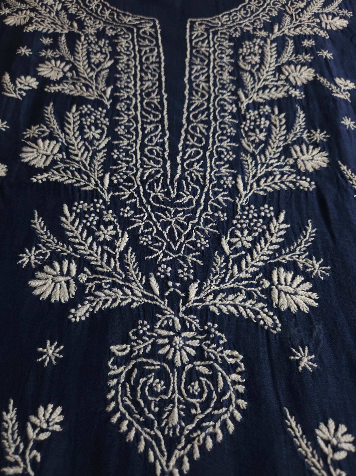 Malmal Chanderi 2-Piece Set (Nile Blue)