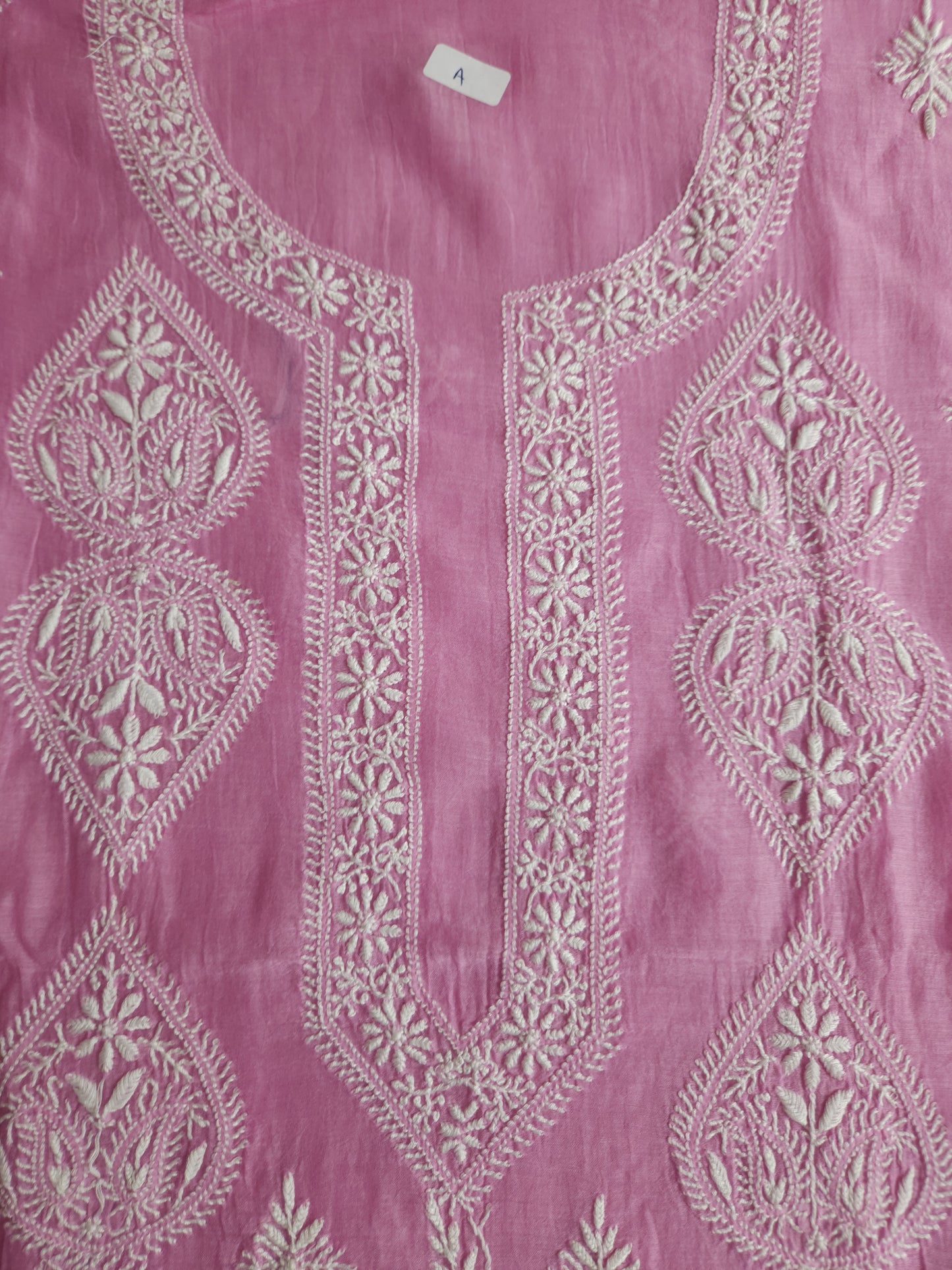 Malmal Chanderi 2-Piece Set (Pink)