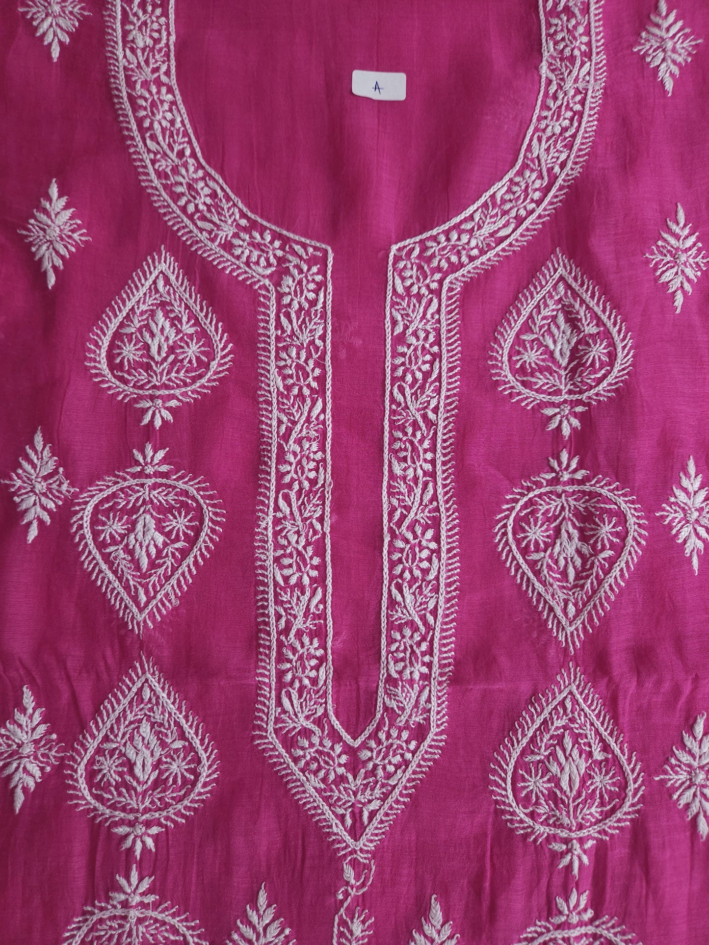 Malmal Chanderi 2-Piece Set (Pink)