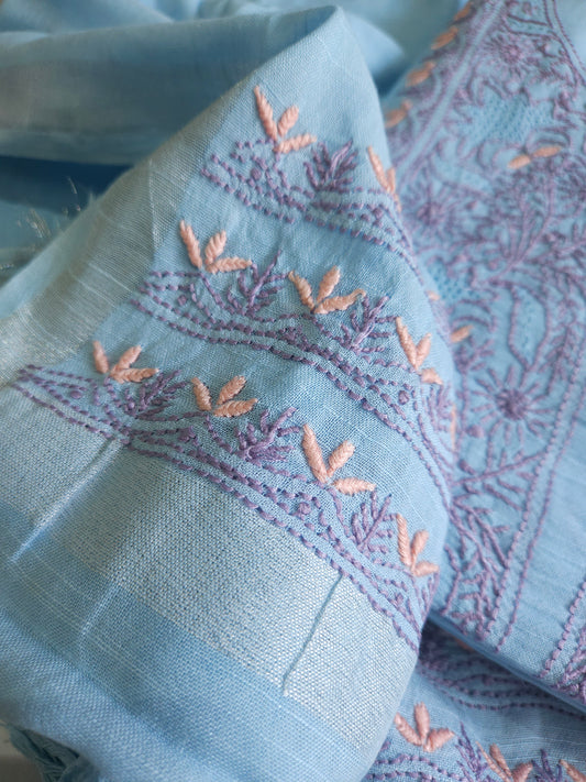 Bhagalpuri Linen 2-piece Suit