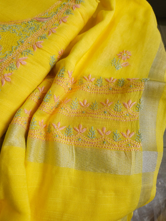 Bhagalpuri Linen 2-piece Suit