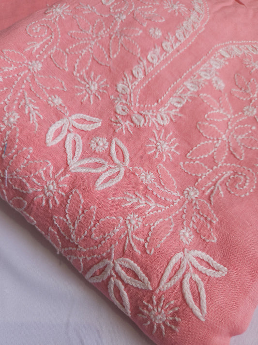 Linen Chikankari 2-Piece Suit