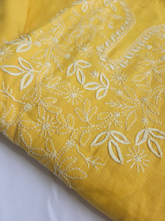 Linen Chikankari 2-Piece Suit