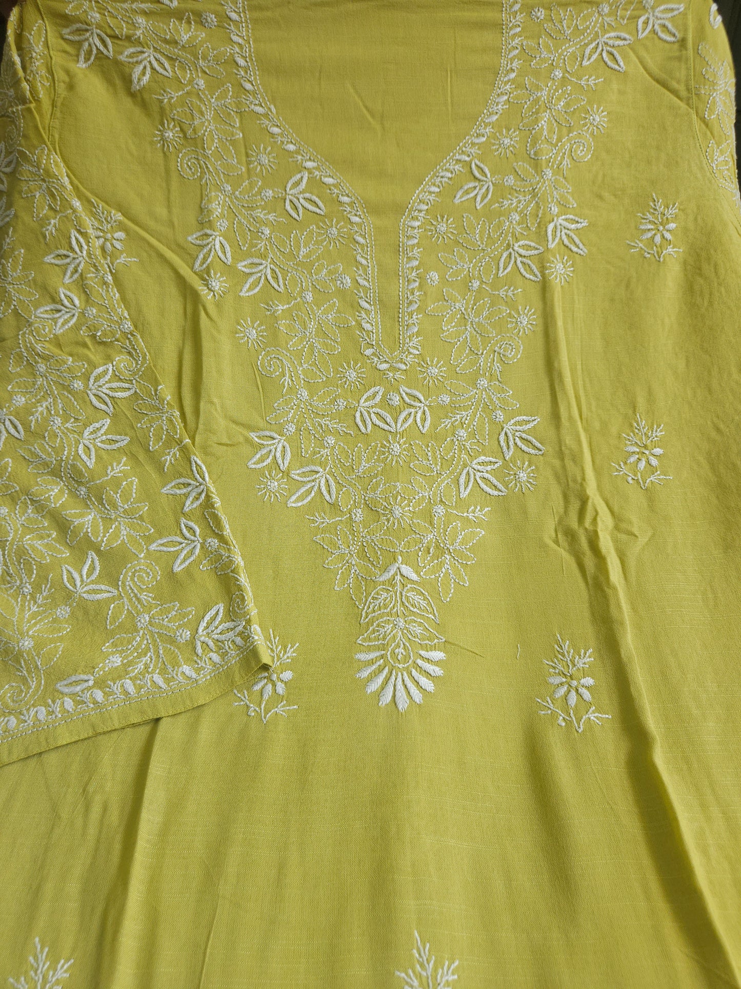 Linen Chikankari 2-Piece Suit