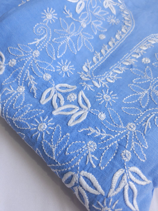 Linen Chikankari 2-Piece Suit