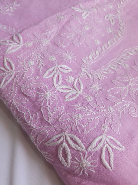 Linen Chikankari 2-Piece Suit