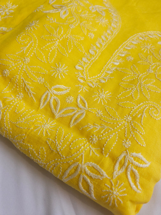 Linen Chikankari 2-Piece Suit