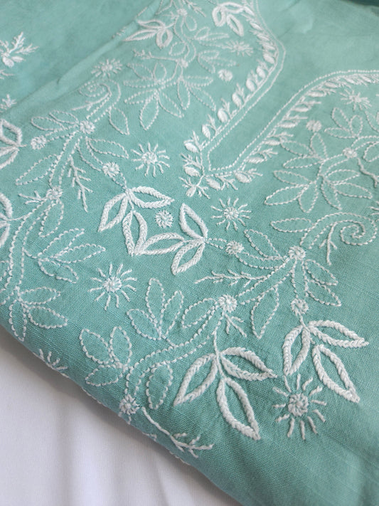 Linen Chikankari 2-Piece Suit