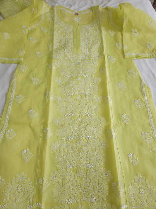 Cotton Voil Stitched Kurtas Design002 (8 colours avlb)