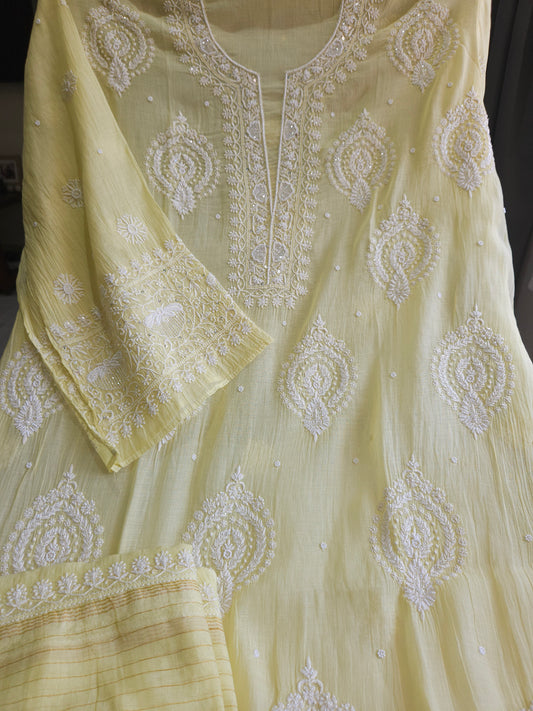 Malmal Chanderi 2-Piece Suit (PSC112)