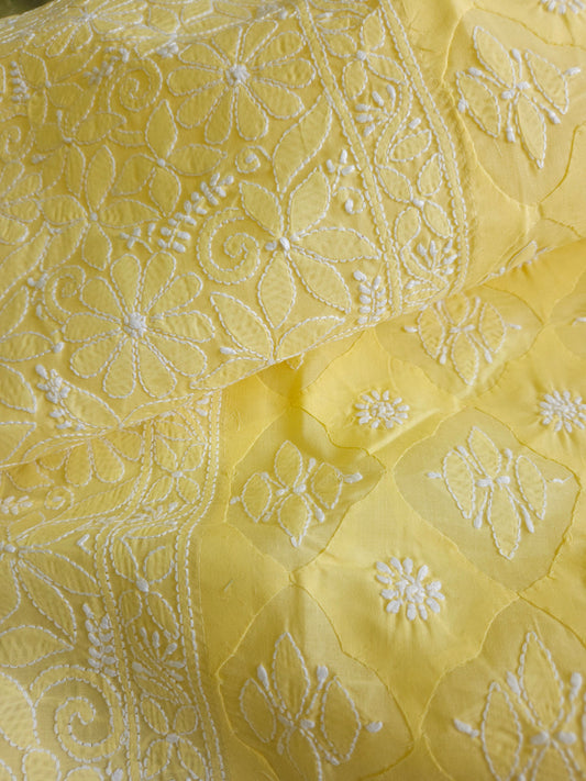 Cotton Voil Daraz Chikankari Kurti