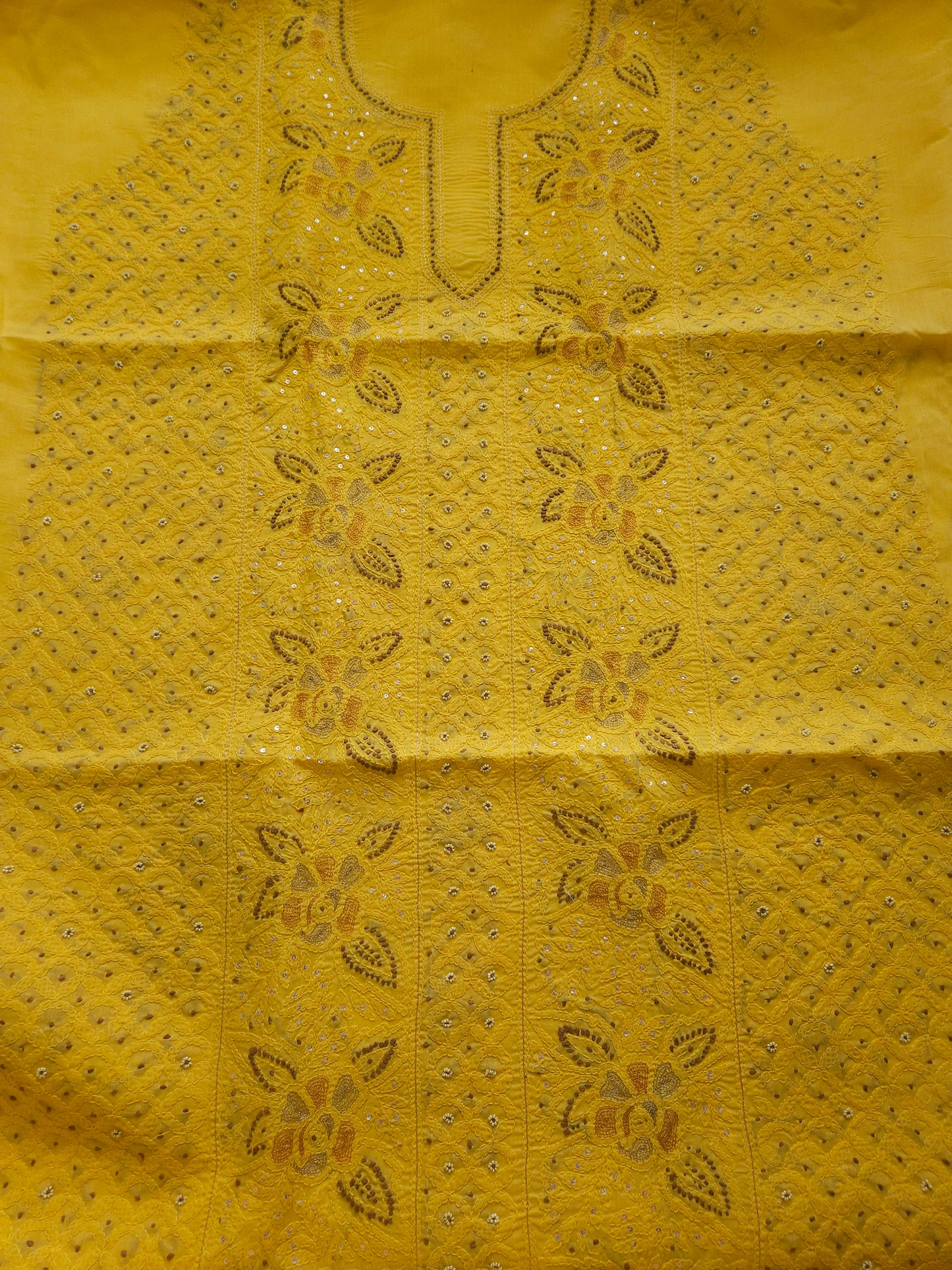 Cotton Voil 3Piece Chikankari Suit