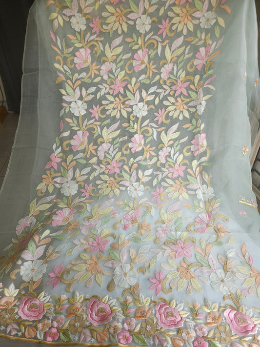 Organza Silk 2-Piece Suit (PSC061)