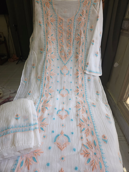 Malmal Chanderi 2-Piece Suit (PSC102)