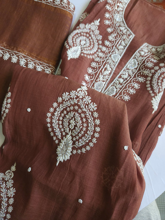 Malmal Chanderi 2-Piece Suit (PSC111)