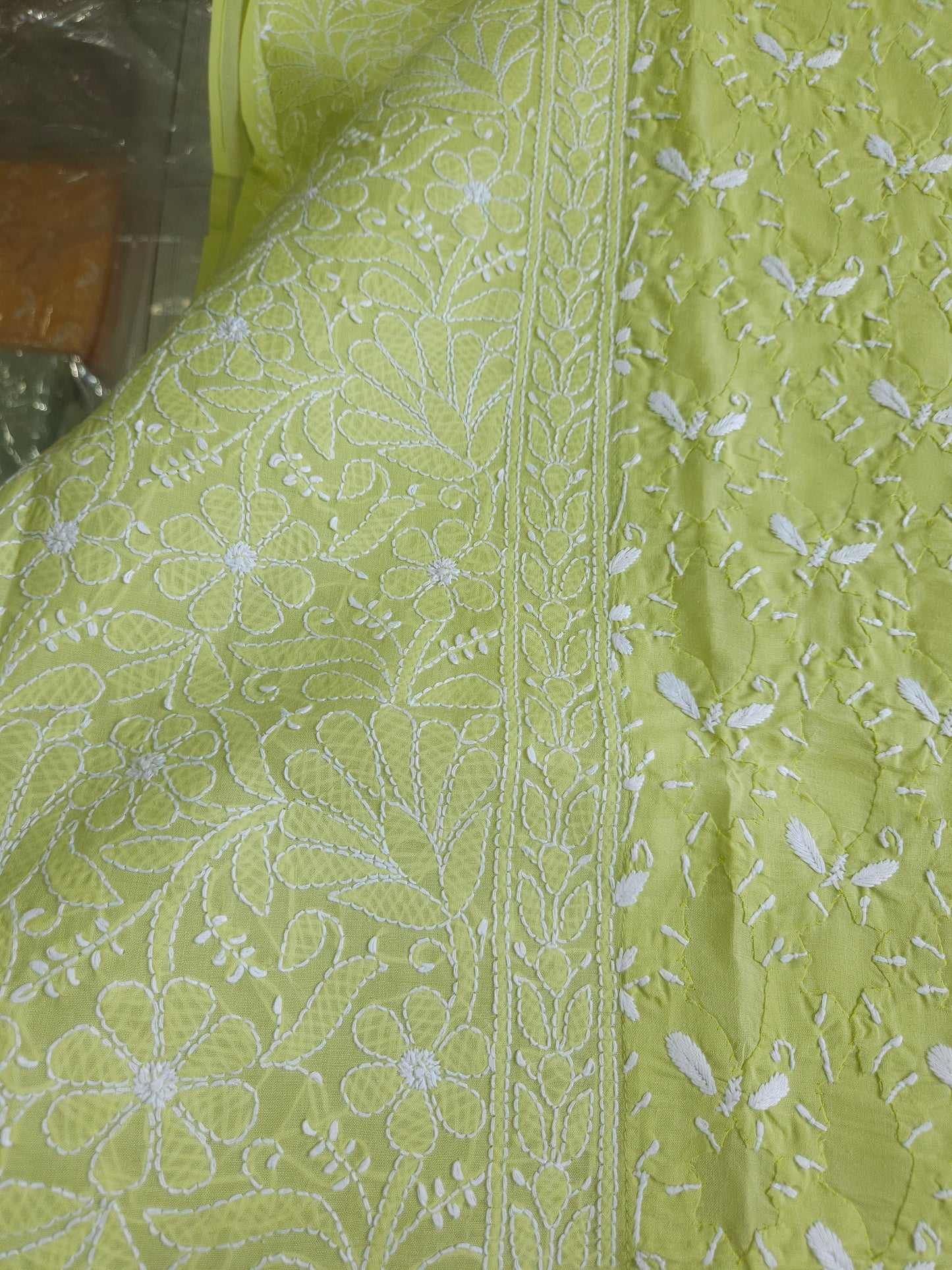 Cotton Voi Daraz Chikankari Kurti