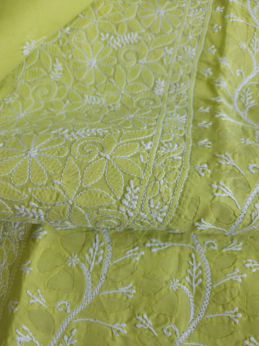 Cotton Voil Daraz Chikankari Kurti