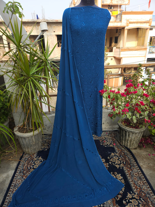 Viscose Georgette 2-Piece Suit (PSC041)