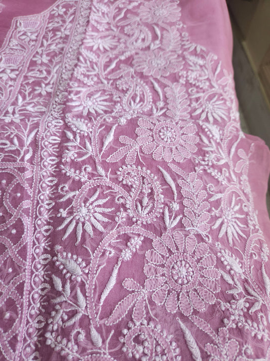 Organza Silk 2-Piece Suit (PSC197)