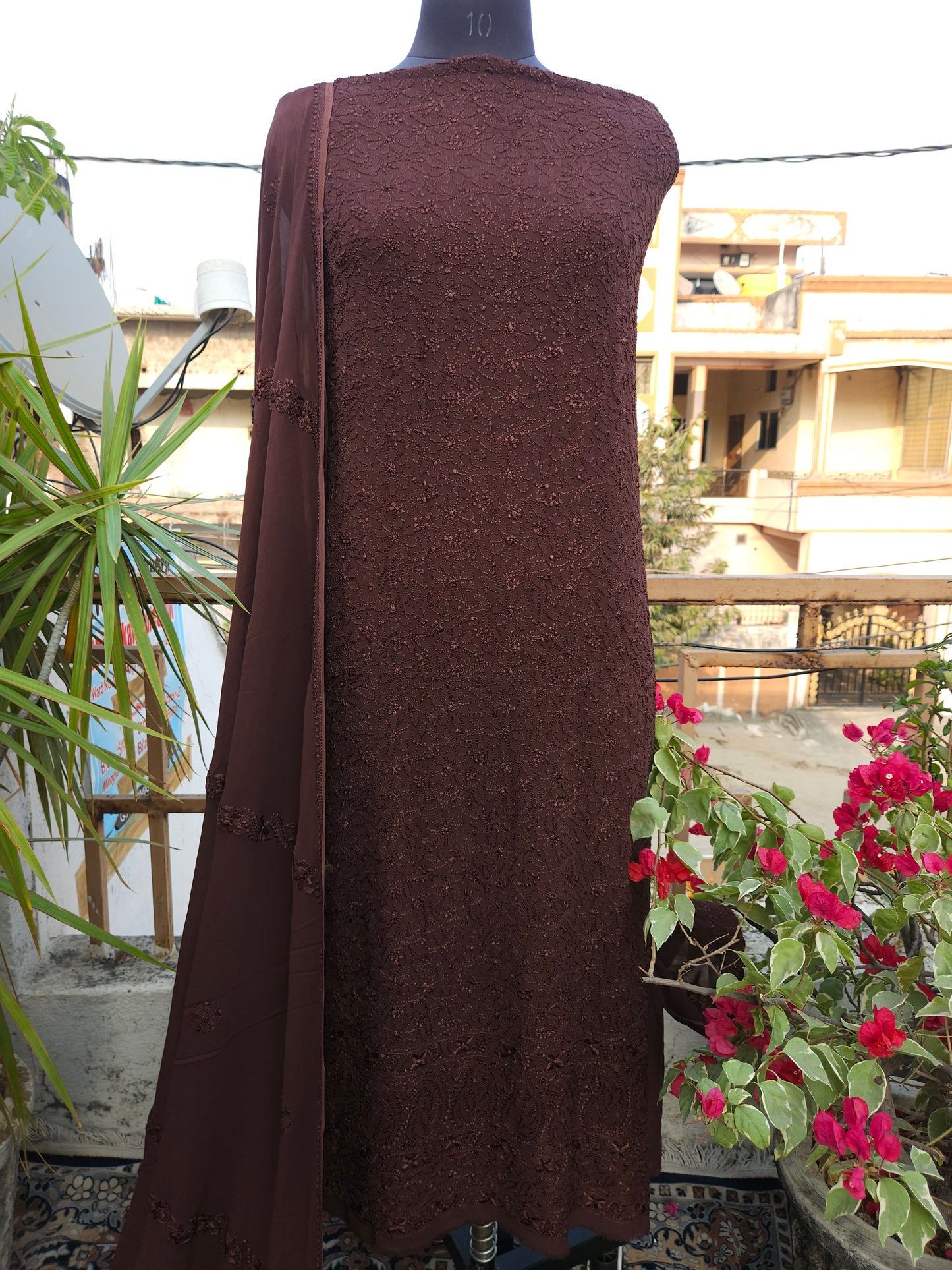 Viscose Georgette 2-Piece Suit (PSC039)