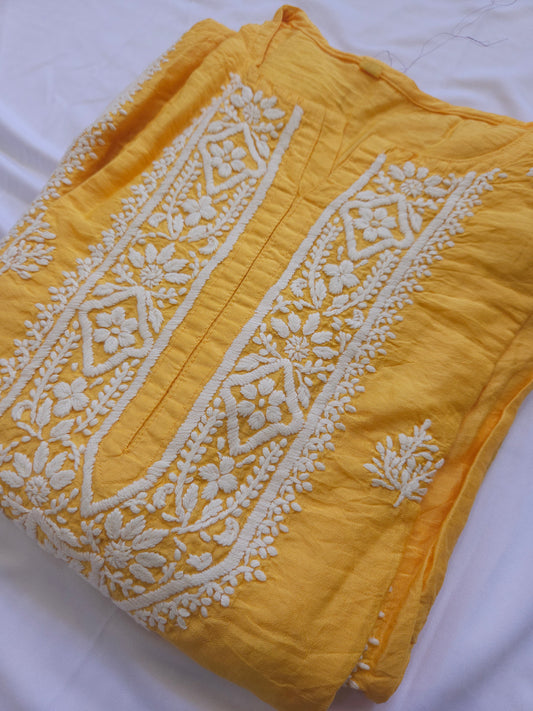 Cotton Semisilk A Line Kurta (PSC143)