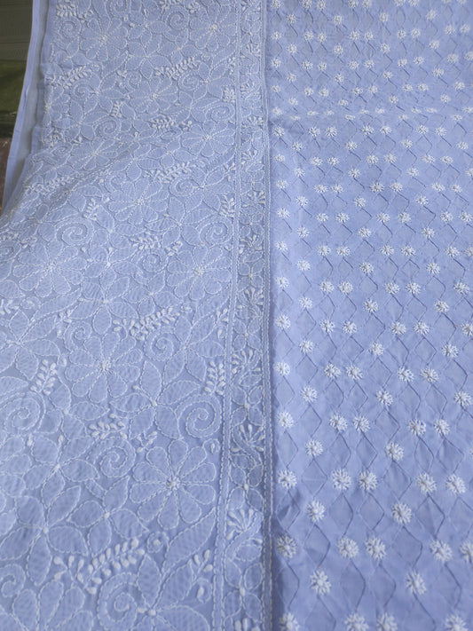 Cotton Voil Daraz Chikankari Kurti