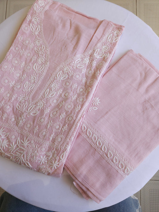 Linen Chikankari 2-Piece Suit (PSC067)