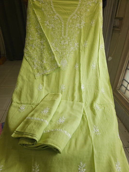 Linen Chikankari 2-Piece Suit (PSC063)